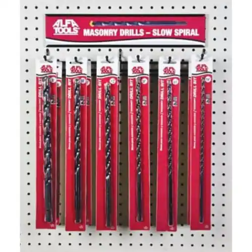 Today Only Alfa Tools WMDBL30 30 pc Black Masonry Drill Display