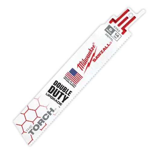 Milwaukee Tool 48-00-8782 6" 14 TPI TORCH SAWZALL Blade for Medium Metal (25 PK) Next Day Delivery