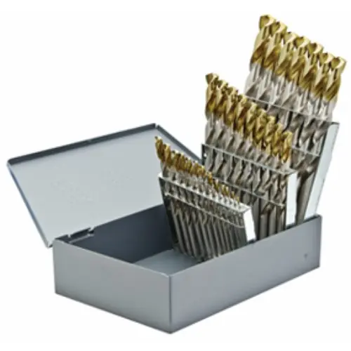 One Day Deal Alfa Tools S40190TT 29 pc HSS Split Point Tin Coated Tipped Set