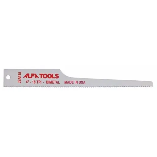 Popular Alfa Tools JSA31218 Bi-Metal 3 x 1/2 18Tpi Air Saw Blade, 50 Pack