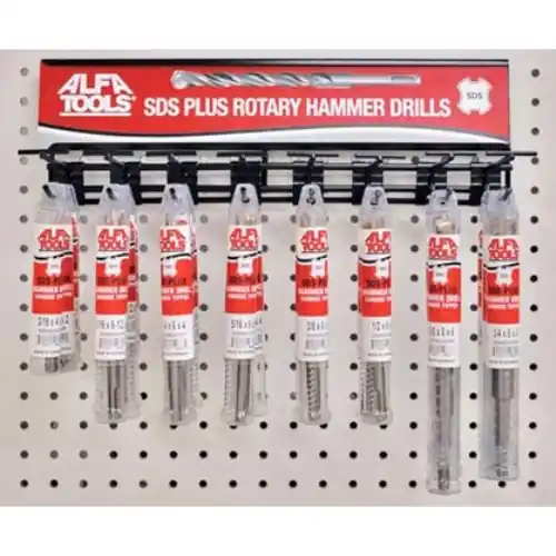 Alfa Tools SDSP16 16 pc SDS Plus Hammer Drill Display Price Cut