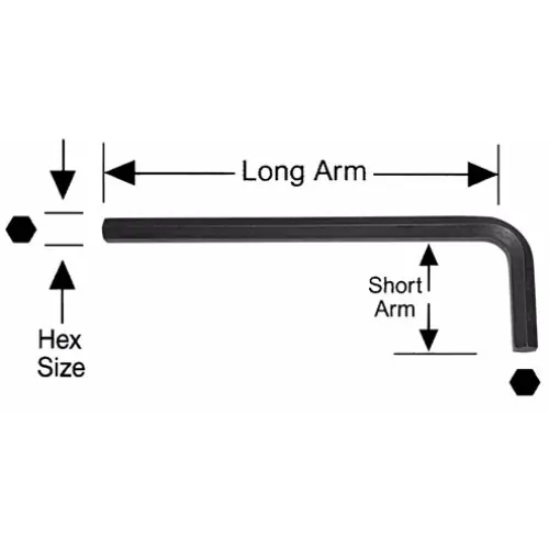 Latest Alfa Tools HK15208 1/8 Long Arm Hex-L Key, 25 Pack