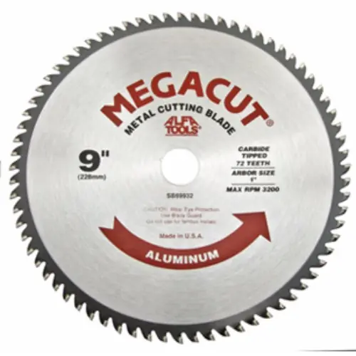 Alfa Tools SB69931 8" x 60 x 5/8" Carbide Circular Saw-Aluminum New Release
