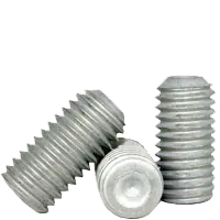 3/8"-16 x 3/8" Socket Set Screws, Cup Point, Mechanical Zinc Cr+3, Coarse (UNC), Alloy Steel, Qty 100 Best Choice