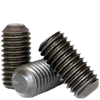M6-1.00 x 16 mm Socket Set Screws, Flat Point, Metric Class 45H, Black Oxide, Coarse (UNC), Alloy Steel, ISO 4026 / DIN 913, Qty 100 Weekend Sale
