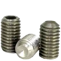 3/8"-16 x 1 1/2" Socket Set Screws, Cup Point, Plain Finish, Coarse (UNC), Ni-Cu Alloy, Qty 50 Place Order