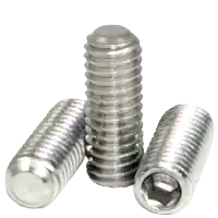 Best Seller 10-24 x 3/16" Socket Set Screws, Flat Point, 18-8 Stainless Steel, Coarse (UNC), Qty 100