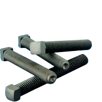 Special Offer 7/16"-14 x 1 1/2" Square Head Set Screws, Cup Point, Plain Finish, Coarse (UNC), Case Hardened, Qty 100