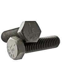 Bargain 1/2"-20 x 1 3/4" Hex Cap Screws, Grade 5, Plain Finish, Full Thread, Fine (UNF), Medium Carbon Steel, Made in USA, Qty 50