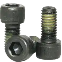 Fan Favorite 3/4"-10 x 2" Socket Head Cap Screws, Nylon-Patch Thermal Black Oxide, Full Thread, Coarse (UNC), Alloy Steel, Qty 25