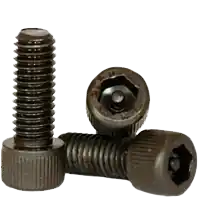 Buy Direct 10-24 x 1" Socket Head Cap Screws, Tamper-Resistant, Thermal Black Oxide, Full Thread, Coarse (UNC), Alloy Steel, Qty 100