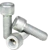 Buy Direct 8-32 x 1" Socket Head Cap Screws, Mechanical Zinc Cr+3, Full Thread, Coarse (UNC), Alloy Steel, Qty 100