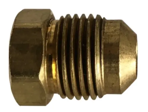 Genuine AMC 704039-08 Plug, 1/2 in 45 deg Flared, Brass