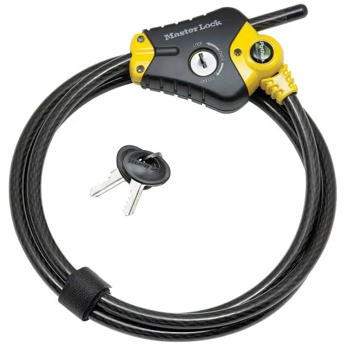 Luxury Master Lock 8413DPF 6‘X 3/8" Adjustable Locking Cable Kd