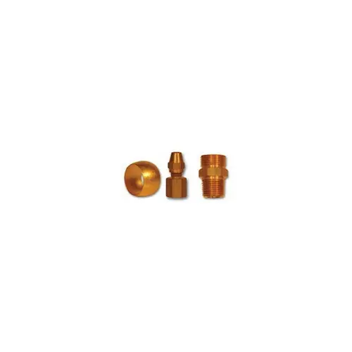 Midland Metal NT62-3 NAB Union, MAF AIR BRAKE, 3/16 Od Dot Nab Tude Union, MAF/USA Brass Fittings Luxury