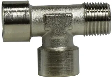 Same Day Shipping Midland Metal 3/8X3/8X3/8 BRASS MALE RUN BSPP - 28949