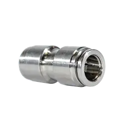 Midland Metal 20601NIC Union with Nickel Collet, 6 mm Push to Connect x 6 mm Push to Connect, Brass, Nickel-Plated Trending