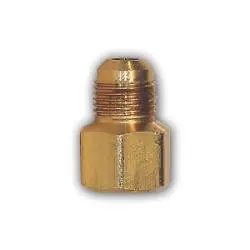 Mid-America Fittings LF46-1012 Adapter, 5/8 in SAE 45 deg Male Flared x 3/4 in FPT, Brass Best Seller