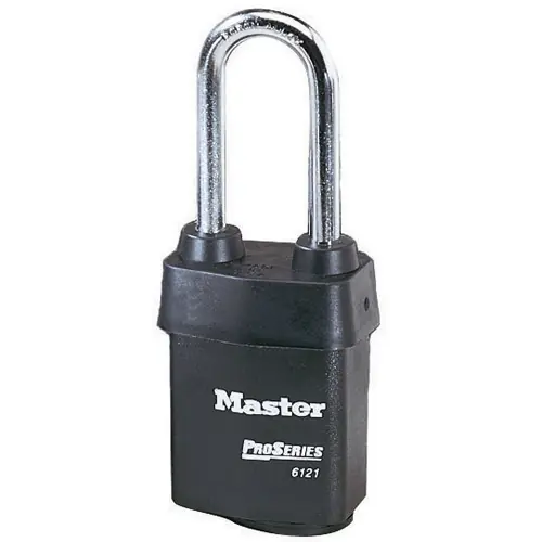 Master Lock 6121KALJ-10G013 5 Pin Weather Tough Padlock W/2-1/2" Shackle (6 EA) Limited Offer
