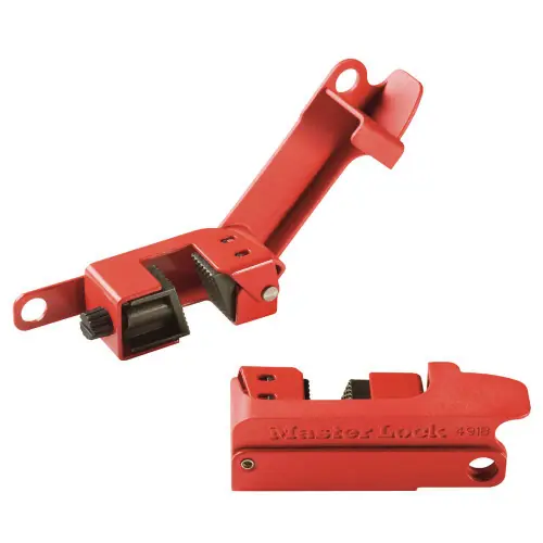 One Day Deal Master Lock 491B Circuit Breaker Lockoutfor Tall Or Wide Breaker