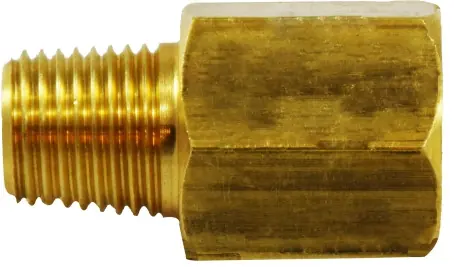 Instant Buy Midland Metal 28862 Adapters, BSPT/BSPP Fittings, 3/8 M Bspt x 3/8 Fip Adapter, Brass Fittings