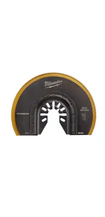 Milwaukee Tool 49-25-1271 3-1/2 Segmented Bi-Metal Multi-Material Universal Fit Oscillating Multi-Tool Blade (1 PK) Best Choice