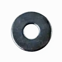 M6 x 18 x 1.6 Fender Washers, Grade A, Zinc Cr+3, DIN 9021B, Qty 300 Crafted