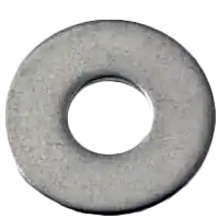 Top Rated 1/4" x 3/4" x 0.063 Flat Washers, 18-8 Stainless Steel A2, N400 Dimensional Equivalent, Qty 100