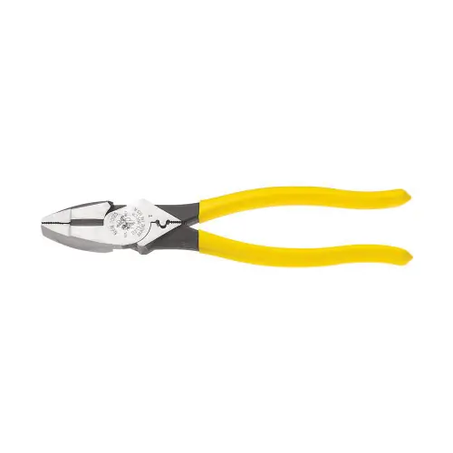 Klein Tools D213-9NE-CR Lineman‘s Crimping Pliers, 9-Inch Time-Limited