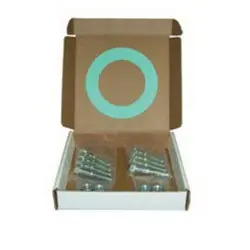 Low Price Midland Metal 987257 Bolt and Gasket Set, 4 in, Steel