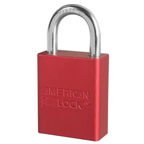 Buy Today American Lock A1105RED Red Safety Lock-Out Color Coded Secur