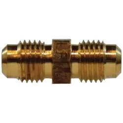 High Quality AMC 704056-1008 Reducing Union, 5/8 in 45 deg Male Flared x 1/2 in 45 deg Male Flared, Brass