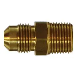 Special Offer AMC 04048-1012 Adapter, 5/8 in SAE 45 deg Male Flared x 3/4 in Male NPTF, Brass