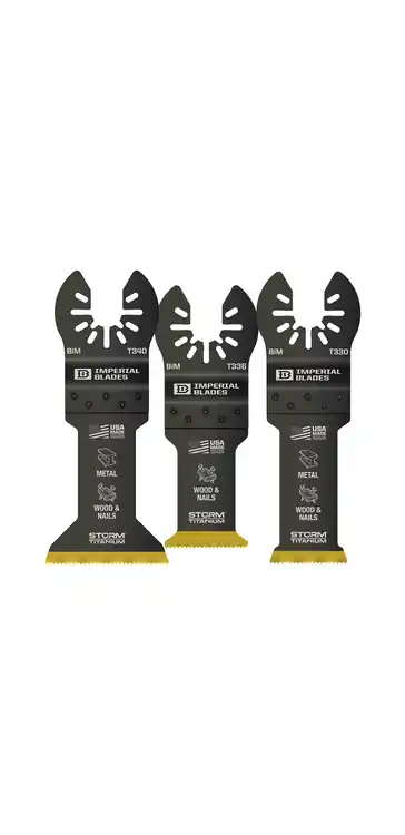 Best Price Milwaukee Tool IBOATV-3 IMPERIAL BLADES ONE-FIT STORM Titanium Metal/Wood Variety Pack, 3PC