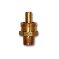 High Quality Midland Metal HE68B-86 Hose End - Connector Body, MAF AIR BRAKE, 1/2He x 3/8Mpt Hose End Male, MAF/USA Brass Fittings