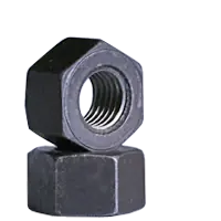 Express Delivery 1"-8 Heavy Hex Nuts, Grade 2H, Plain Finish, A194 / SA 194, Made in USA, Qty 450