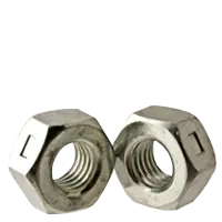 Trusted Brand 5/8"-11 Reversible Lock Nuts, Grade A, Zinc Cr+3, Low Carbon Steel, Qty 100
