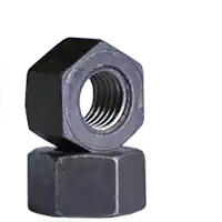 1 5/8"-8 Heavy Hex Nuts, Grade 2H, Medium Carbon, Plain Finish, A194 / SA 194, Qty 5 Fan Favorite