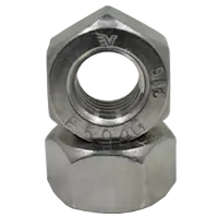 5/16"-18 Heavy Hex Nuts, 316 Stainless Steel, Coarse (UNC), Qty 100 Best Choice