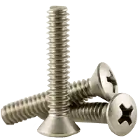 Brand New 4-40 x 3/4" Machine Screws, Phillips Oval Head, 18-8 Stainless Steel A2, Full Thread, Coarse (UNC), Qty 1000