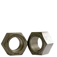 Brand New 1 1/8"-12 Hex Nuts, Grade 5, Plain Finish, Fine (UNF), Medium Carbon Steel, Qty 10