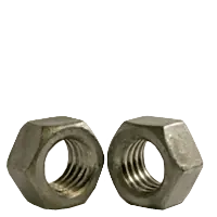 1 1/8"-7 Hex Nuts, Hot-Dipped Galvanized HDG, Coarse (UNC), Low Carbon Steel, Qty 10 Hot Deal