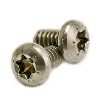 10-32 x 1/2" Machine Screws, Torx Drive Pan Head, T25 Drive 6-Lobe, 18-8 Stainless Steel A2, Full Thread, Qty 1000 Grab Now