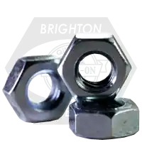 Top Pick M5-0.80 Hex Nuts, Zinc Cr+3, Class 6, Coarse (UNC), DIN 934, Qty 1000