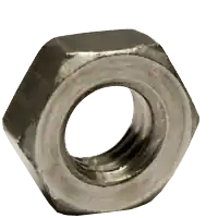 Clearance 8-32 x 11/32" x 1/8" Hex Machine Screw Nuts, Plain Finish, Low Carbon Steel, Qty 100