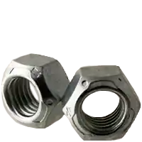 5/16"-24 Hex Lock Nuts, All Metal, Grade C, Zinc & Wax Cr+3, Medium Carbon Steel, Qty 100 Buy Direct
