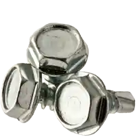 10-24 x 1" Self-Drilling Screws, Phillips Wafer, 3 Point, Zinc Cr+3, Full Thread, Qty 250 Special Discount