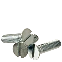 M3-0.50 x 10mm Machine Screws, Slotted Flat Head, 18-8 Stainless Steel A2, Full Thread, Qty 1000 Special Offer