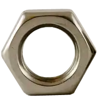 In Demand 1/2"-13 Hex Jam Nuts, 18-8 Stainless Steel A2, Coarse (UNC), Qty 100