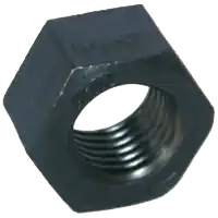 2"-4 1/2 Hex Nuts, Grade 8, Plain Finish, Coarse (UNC), Medium Carbon Steel, Qty 5 Affordable